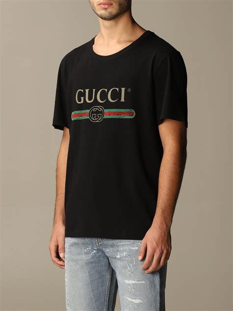 t-shirt gucci uomo zalando|gucci men's t shirt sale.